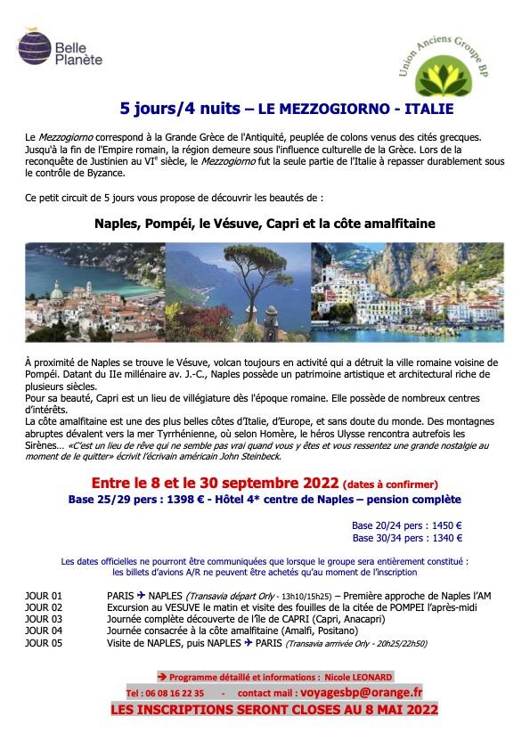Affiche naples
